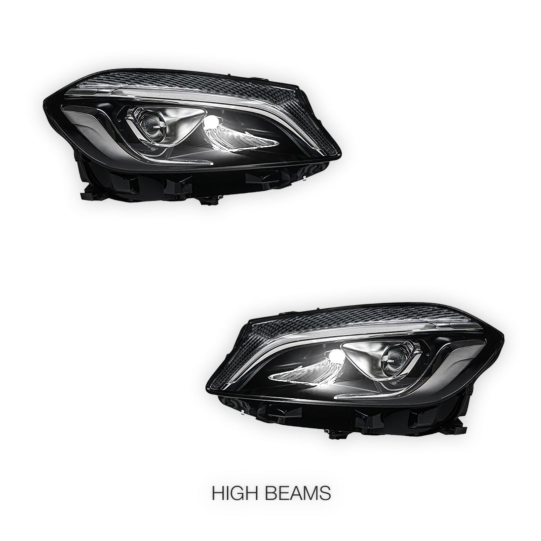 Mercedes-Benz A-Class W176 A45 AMG (2012 - 2015) Full LED DRL Projector Headlights LH + RH