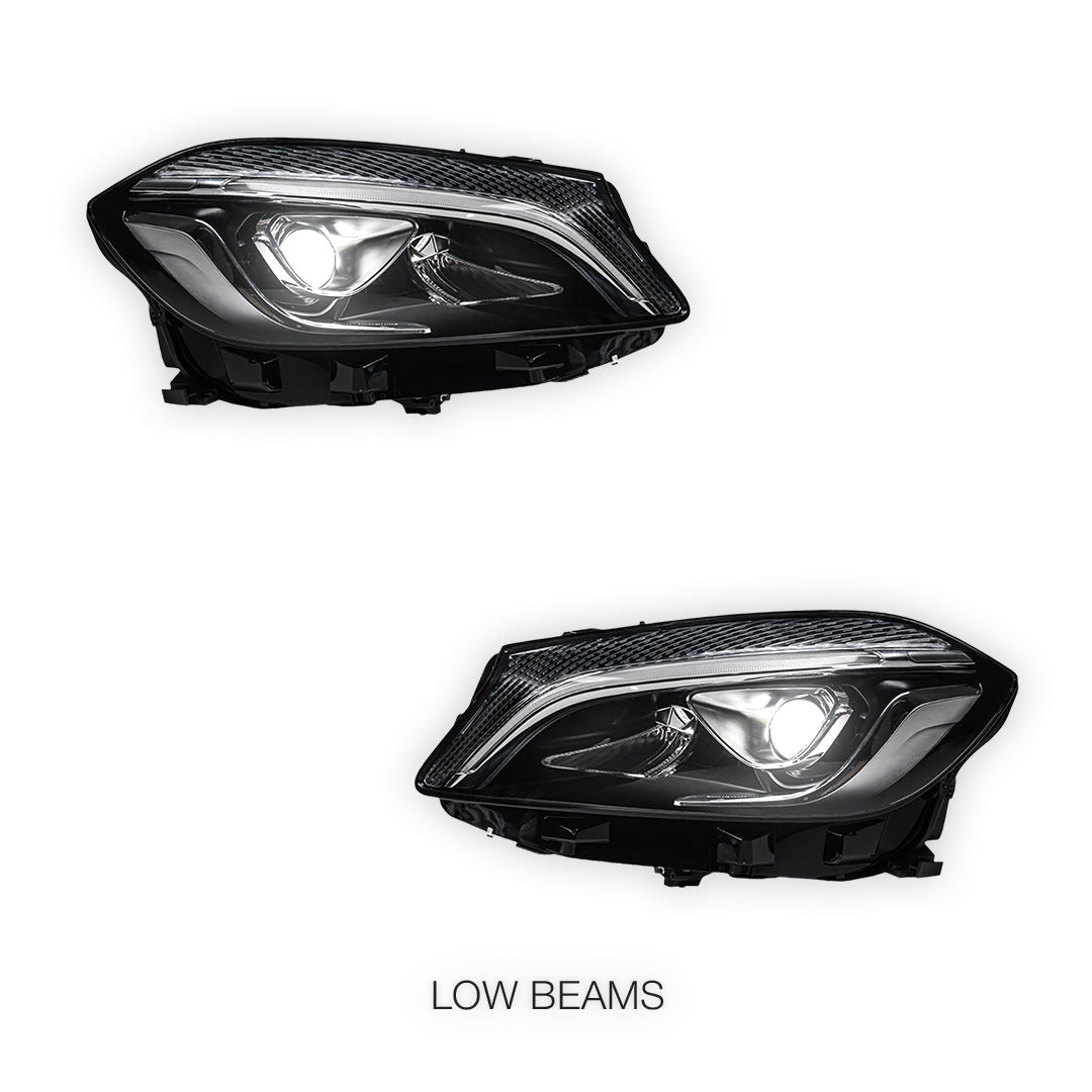 Mercedes-Benz A-Class W176 A45 AMG (2012 - 2015) Full LED DRL Projector Headlights LH + RH