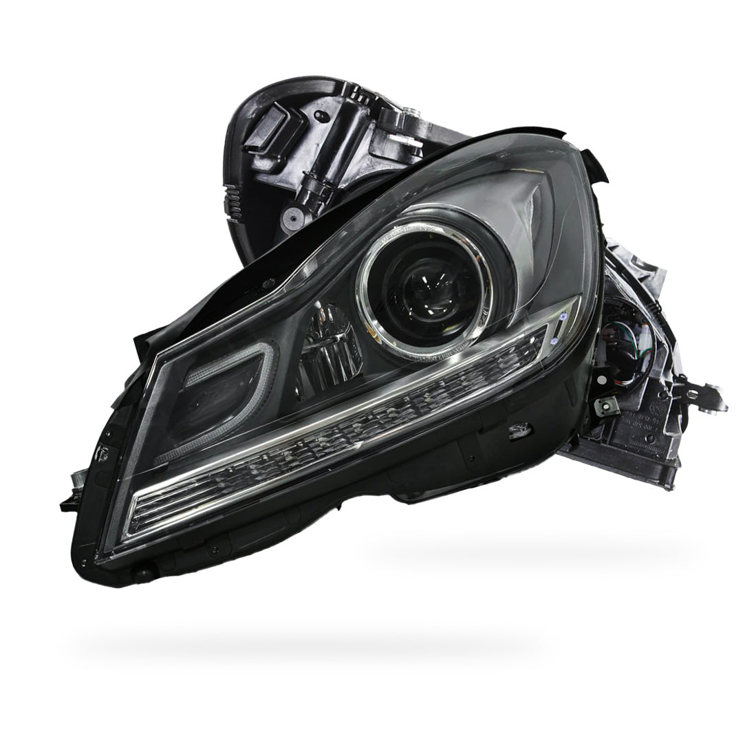 Mercedes-Benz C-Class W204 (2011- 2014) AMG C63 Style Full LED Projector & DRL Headlights LH + RH
