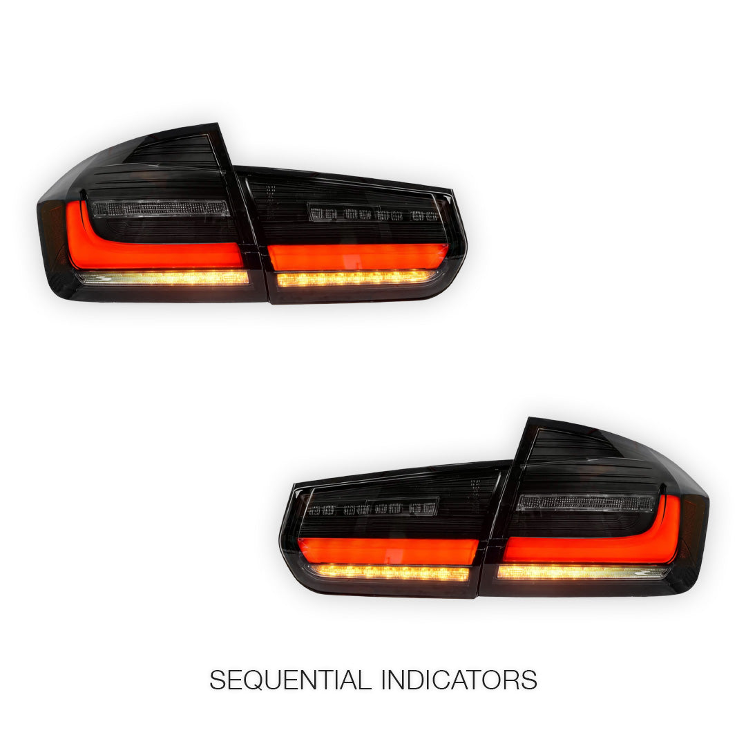 BMW 3 Series F30 / F80 (2012 - 2018) M3 Style LED Tail Lights LH + RH