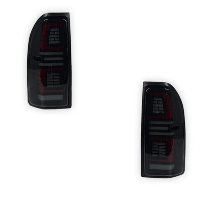 Toyota LandCruiser Prado 90 / 95 Series (1997 - 2002) Smoked Sequential Full LED Tail Lights LH + RH