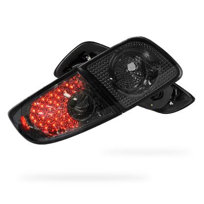 Mazda 3 BK (2003 - 2009) Smoked LED Tail Lights LH + RH
