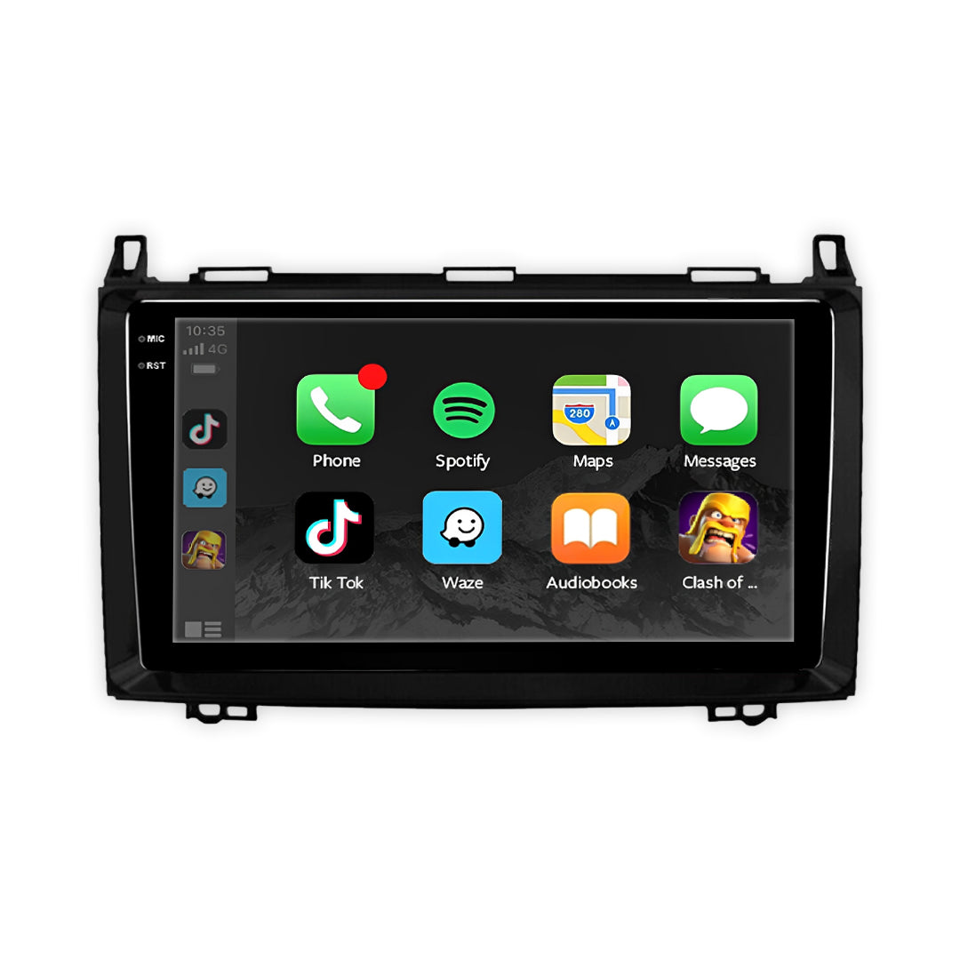 Mercedes-Benz Sprinter / 2500 / 3500 / W906 (2006 - 2012) 9" Wireless Android 16 Head Unit for Apple CarPlay / Android Auto