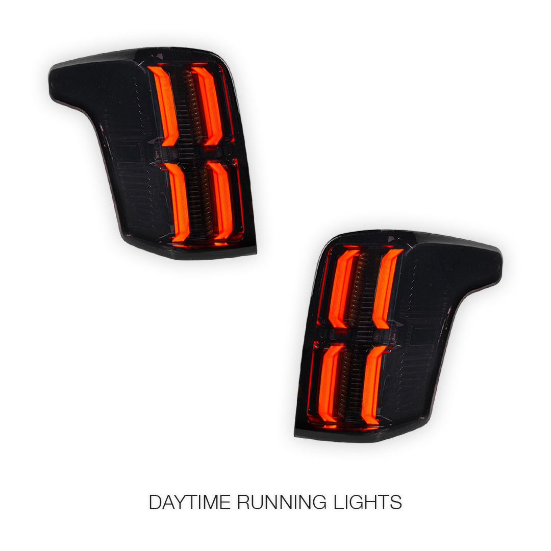Mitsubishi Triton MQ (2015 - 2018) Smoked Sequential Full LED Tail Lights LH + RH