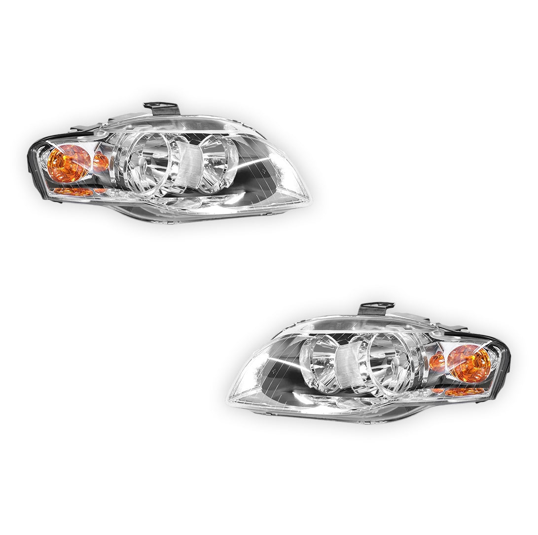 Audi A4 B7 (2004 - 2008) Non-Xenon Headlights LH + RH