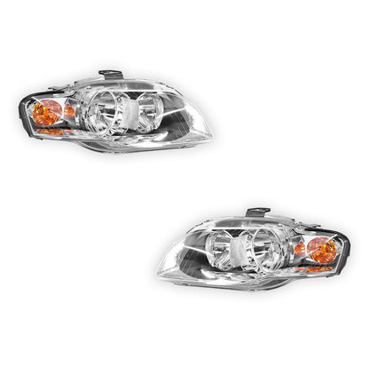 Audi A4 B7 (2004 - 2008) Non-Xenon Headlights LH + RH