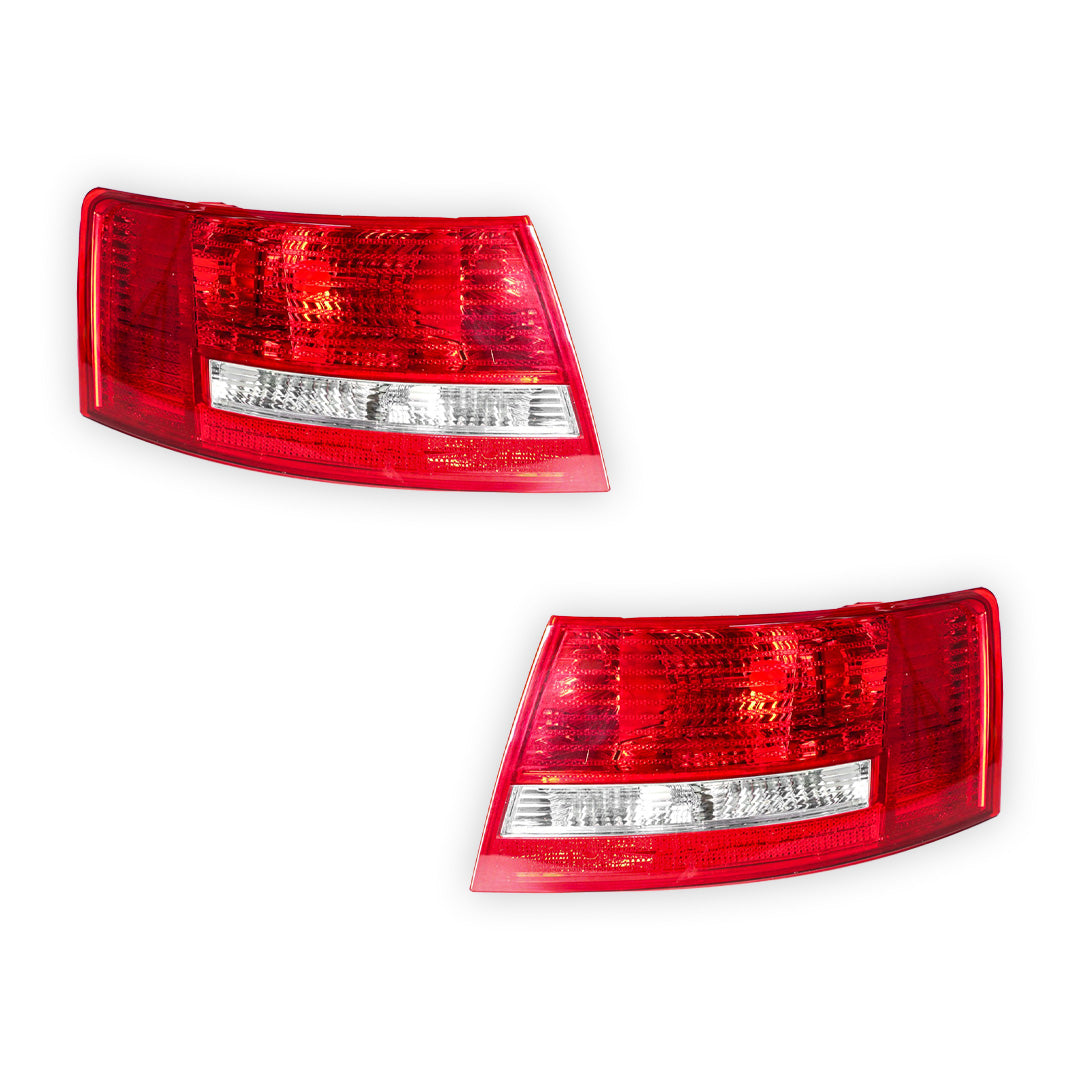 Audi A6 C6 (2006 - 2008) Halogen OEM Style Tail Lights LH + RH
