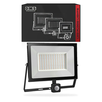 LED Flood Light with PIR Motion Sensor