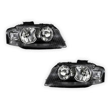 Audi A3 8P (2004 - 2008) OEM Style Non Xenon Headlights LH + RH