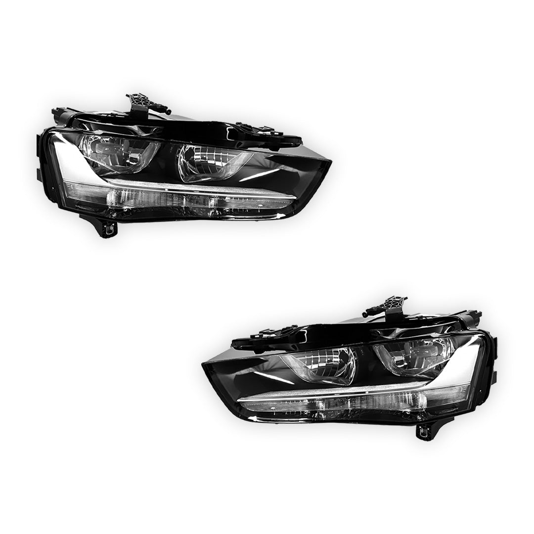 Audi A4 B8 (2012 - 2016) Non-Xenon OEM Style Headlights LH + RH