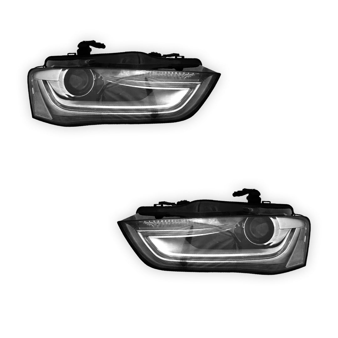 Audi A4 B8 (2012 - 2016) Xenon Non-Adaptive OEM Style Headlights LH + RH