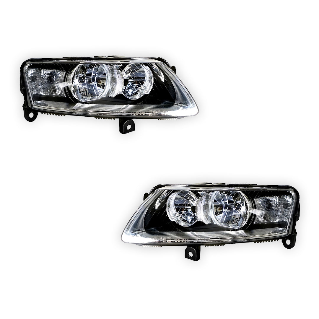 Audi A6 C6 (2008 - 2011) Non-Xenon OEM Style Headlights LH + RH