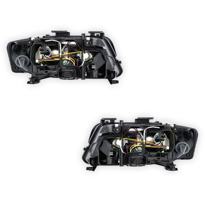 Audi A6 C5 (2002 - 2004) OEM Style Headlights LH + RH