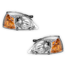 Kia Rio DC (2002 - 2005) OEM Style Headlights LH + RH