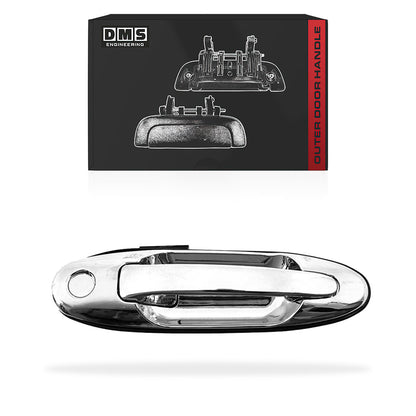 Toyota LandCruiser 100 Series (1998 - 2007)  Chrome Front Outer Door Handles
