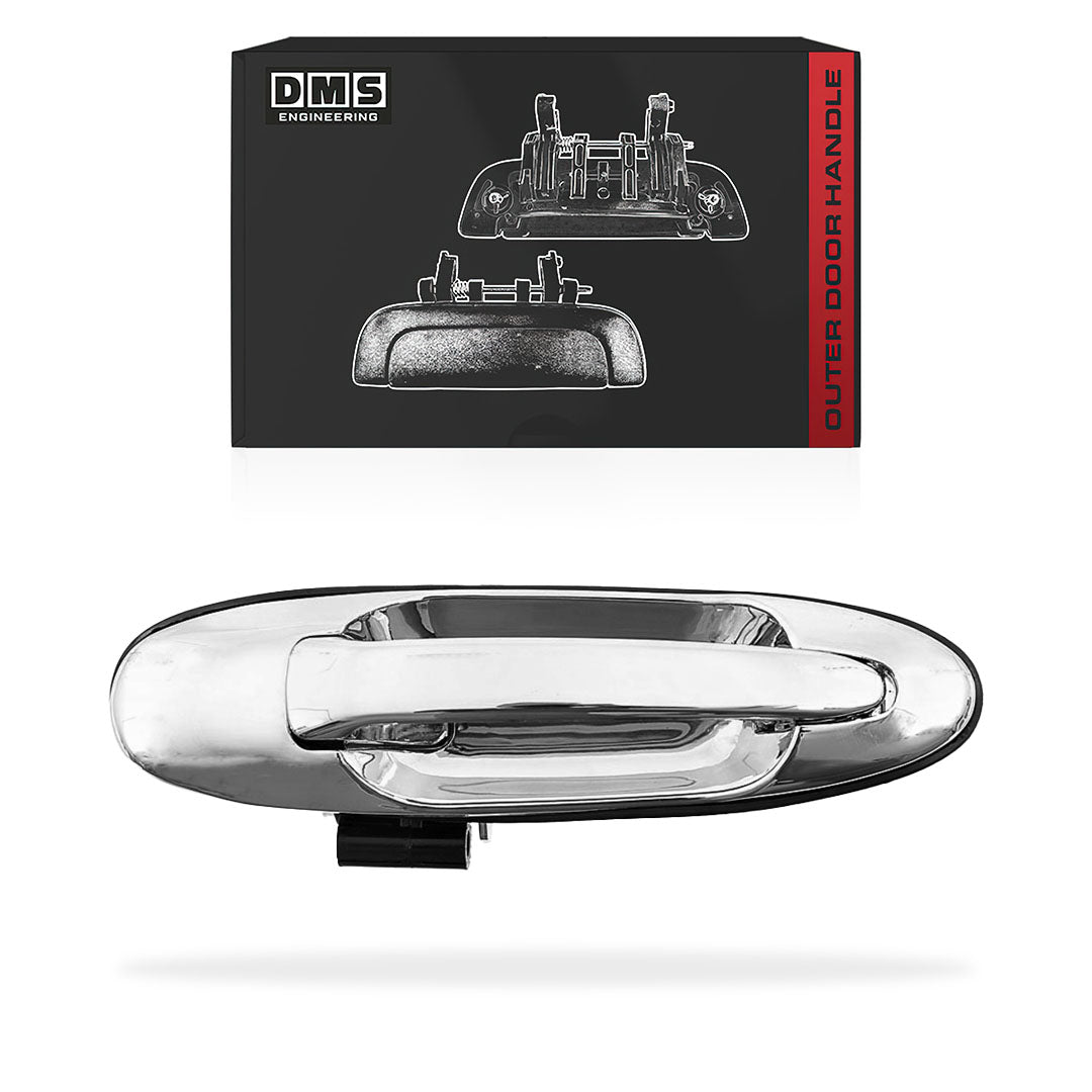 Toyota LandCruiser 100 Series (1998 - 2007)  Chrome Rear Outer Door Handles