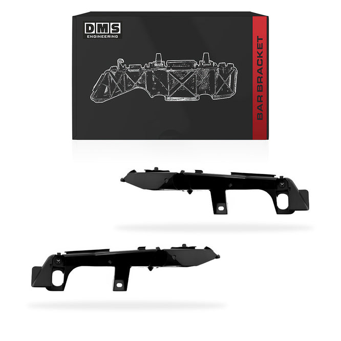 Toyota LandCruiser Prado 120 Series (2002 - 2009) Front Bar Bracket Slide with Flare Type LH + RH