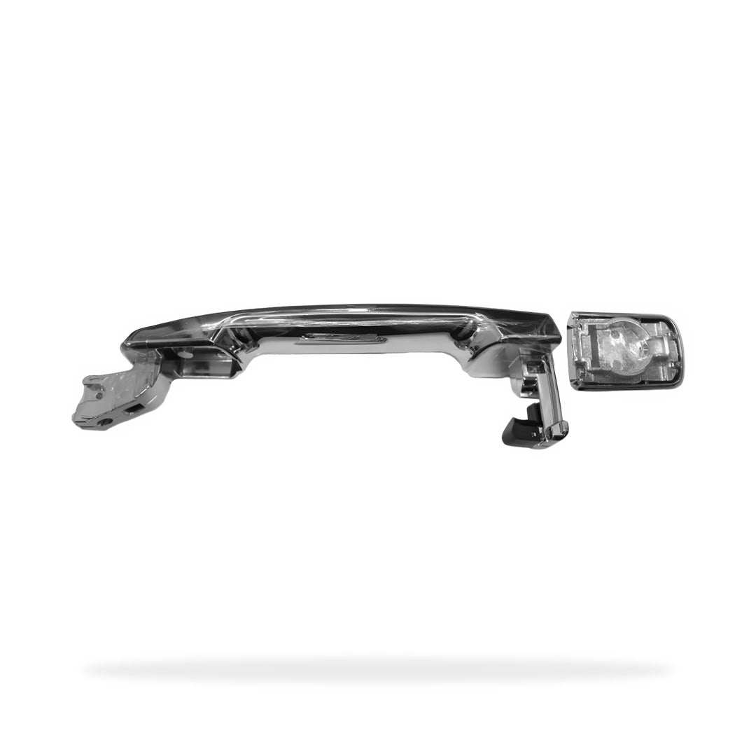 Nissan Navara D40 (2005 - 2015) All Chrome Outer Door Handles With Key Hole LH + RH