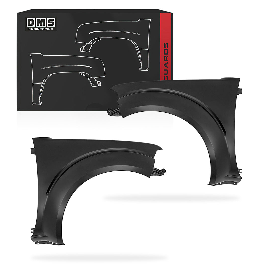 Nissan Navara D40 (2005 - 2015) Primed Front Guards LH + RH