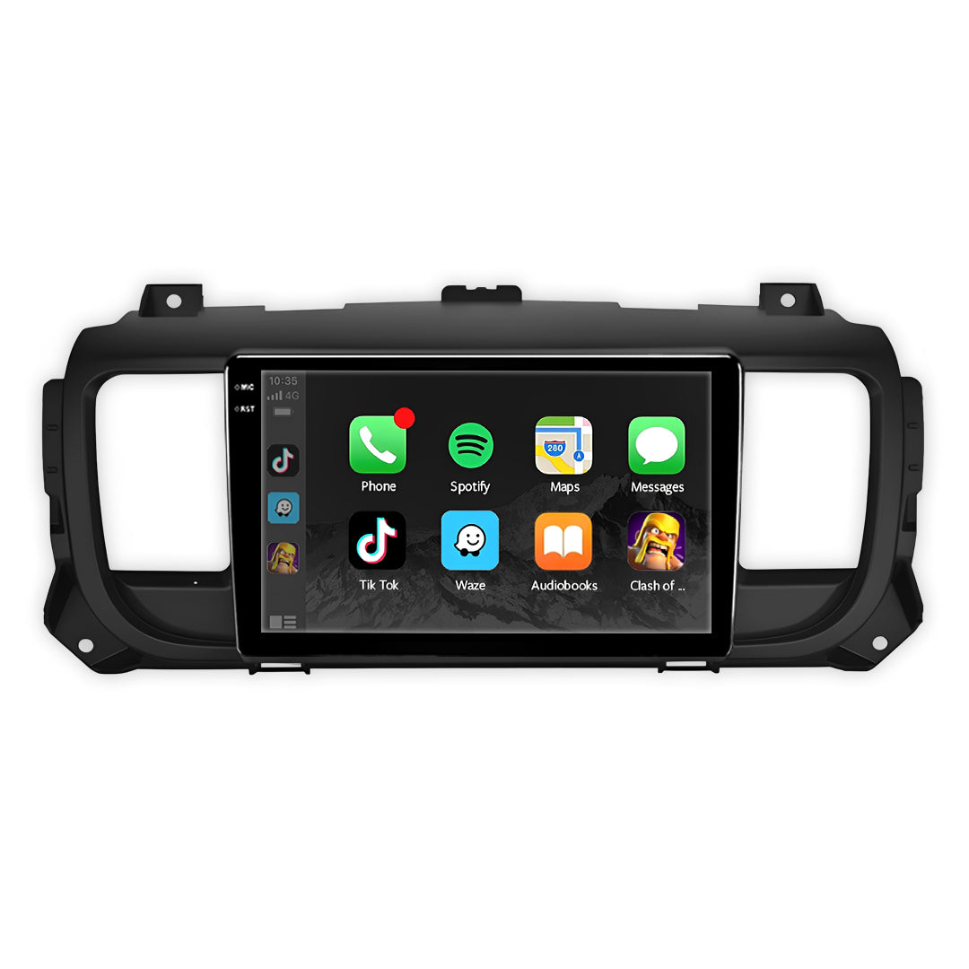 Peugeot Expert Series 3 (2016 - 2021) 9" Wireless Android 16 Head Unit for Apple CarPlay / Android Auto
