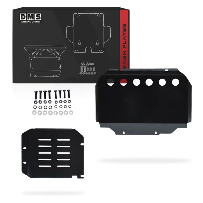 Mazda BT-50 UP / UR (2012 - 2020) Black Bash Plates