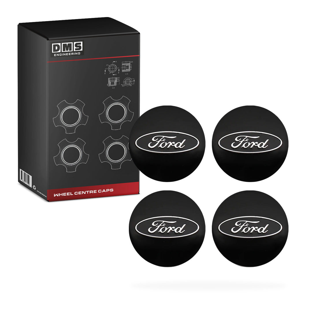 Ford Falcon EF / AU / BA / BF / FG (1996 - 2014) 4 Pcs. Blue Wheel Centre Caps