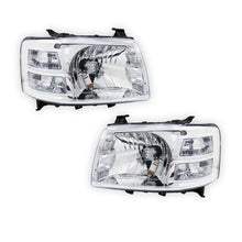 Ford Ranger PJ (2006 - 2009) Chrome OEM Style Headlights LH + RH
