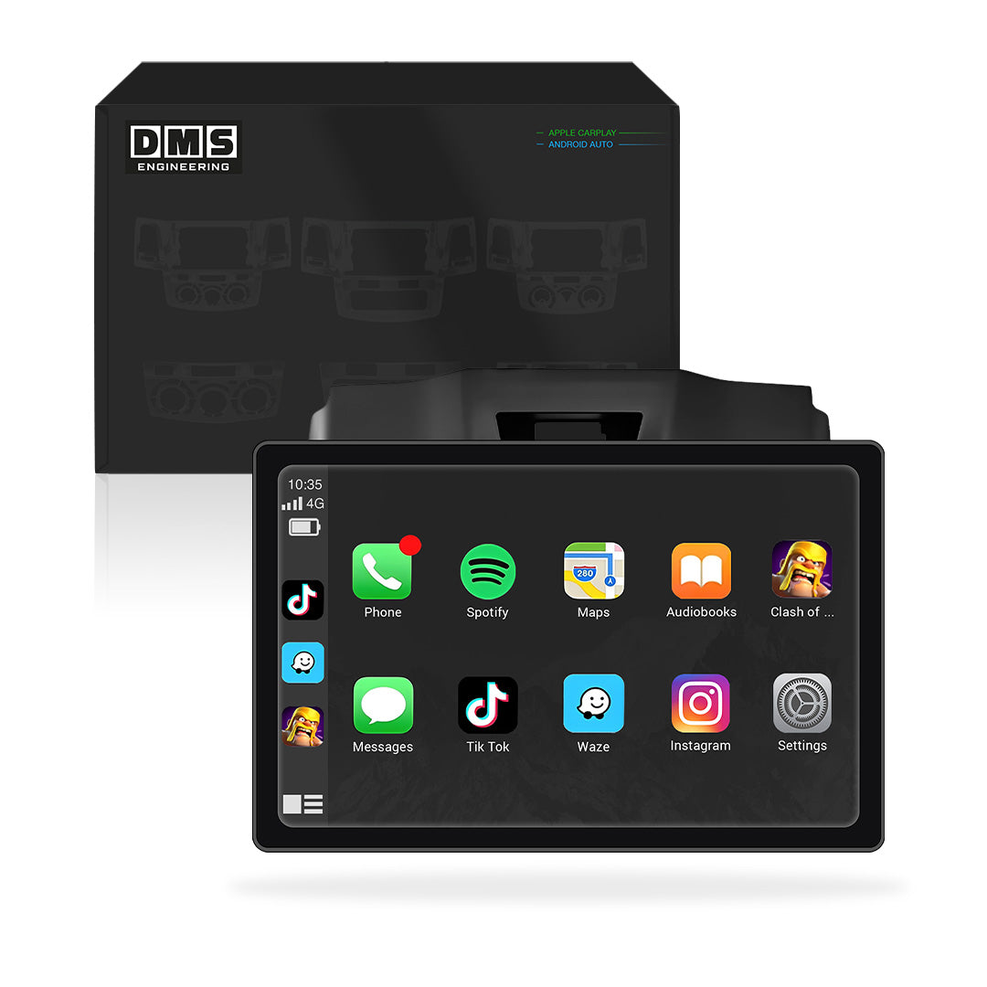 Isuzu MU-X (2012 - 2020) 9" 13.3" Wireless Android 16 Head Unit for Apple CarPlay / Android Auto Roof Screen