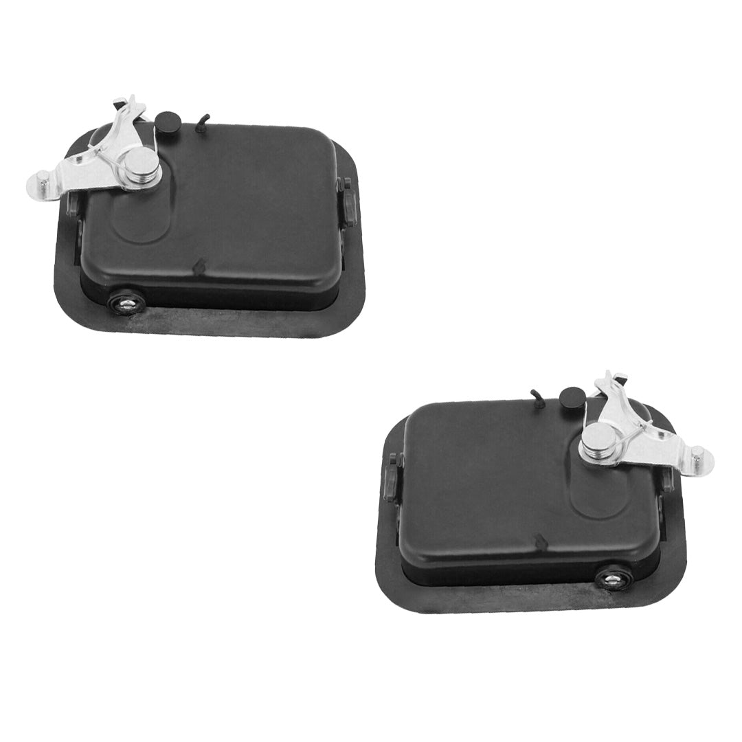 Jeep Wrangler YJ / TJ (1987 - 2007) Black Outer Door Handles LH + RH