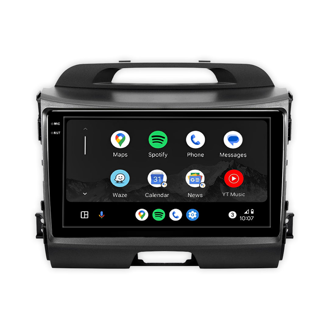 Kia Sportage SL / QL (2010 - 2018) 9" Wireless Android 16 Head Unit for Apple CarPlay / Android Auto