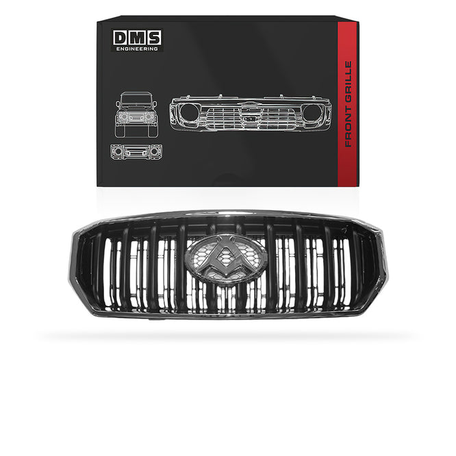 LDV T60 (2017 - 2020) Chrome and Black Front Upper Bumper Cover Grille