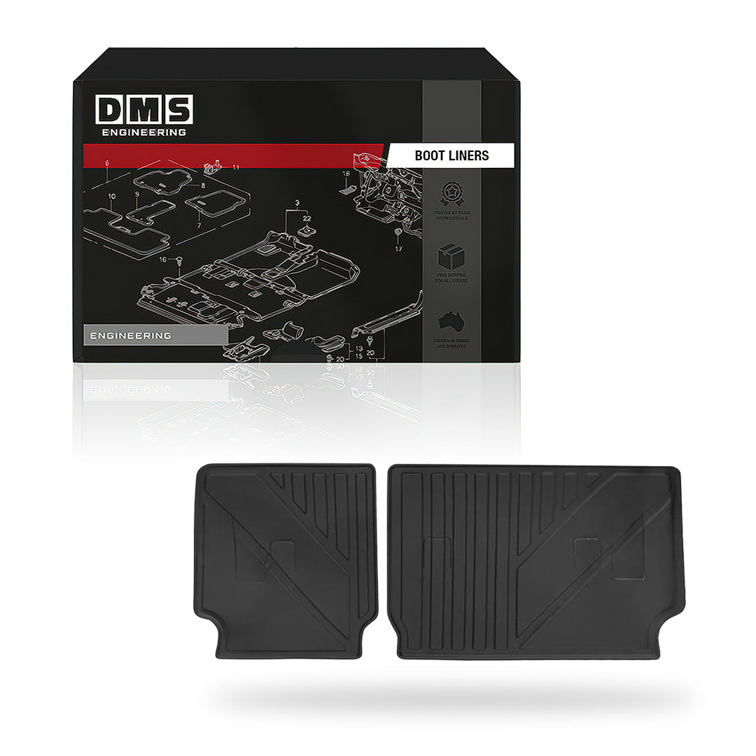 Lexus GX 550 7-Seater (2024 - 2025) 3 Pcs. Boot Cargo Mat Liners + Kick Mats