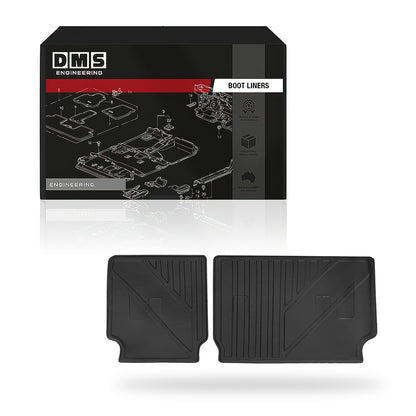 Lexus GX 550 7-Seater (2024 - 2025) 3 Pcs. Boot Cargo Mat Liners + Kick Mats