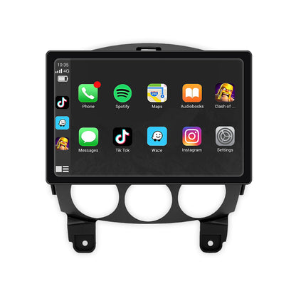 Mazda 2 DE (2007 - 2013) 9" 13.3" Wireless Android 16 Head Unit for Apple CarPlay / Android Auto