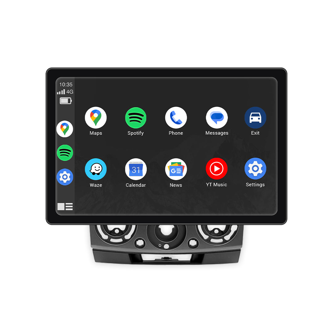 Mazda BT-50 UN (2006 - 2011) 9" 13.3" Wireless Android 16 Head Unit for Apple CarPlay / Android Auto