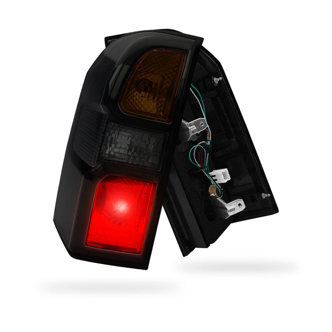 Nissan Patrol GU / Y61 Wagon (2004 - 2016) Dubai Style Black Tail Lights LH + RH