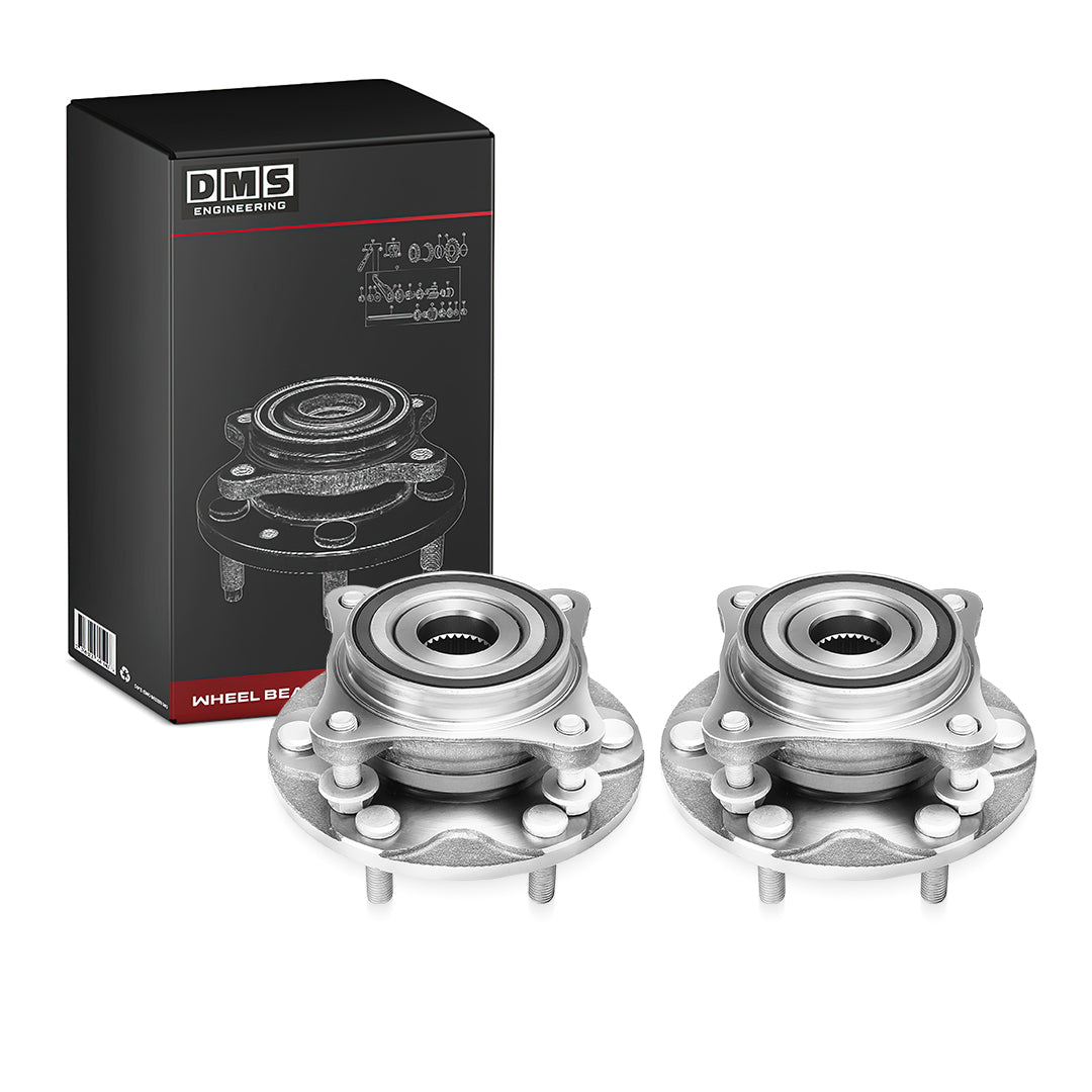 Toyota LandCruiser Prado 150 Series (2009 - 2023) Front Wheel Bearing Hubs LH + RH