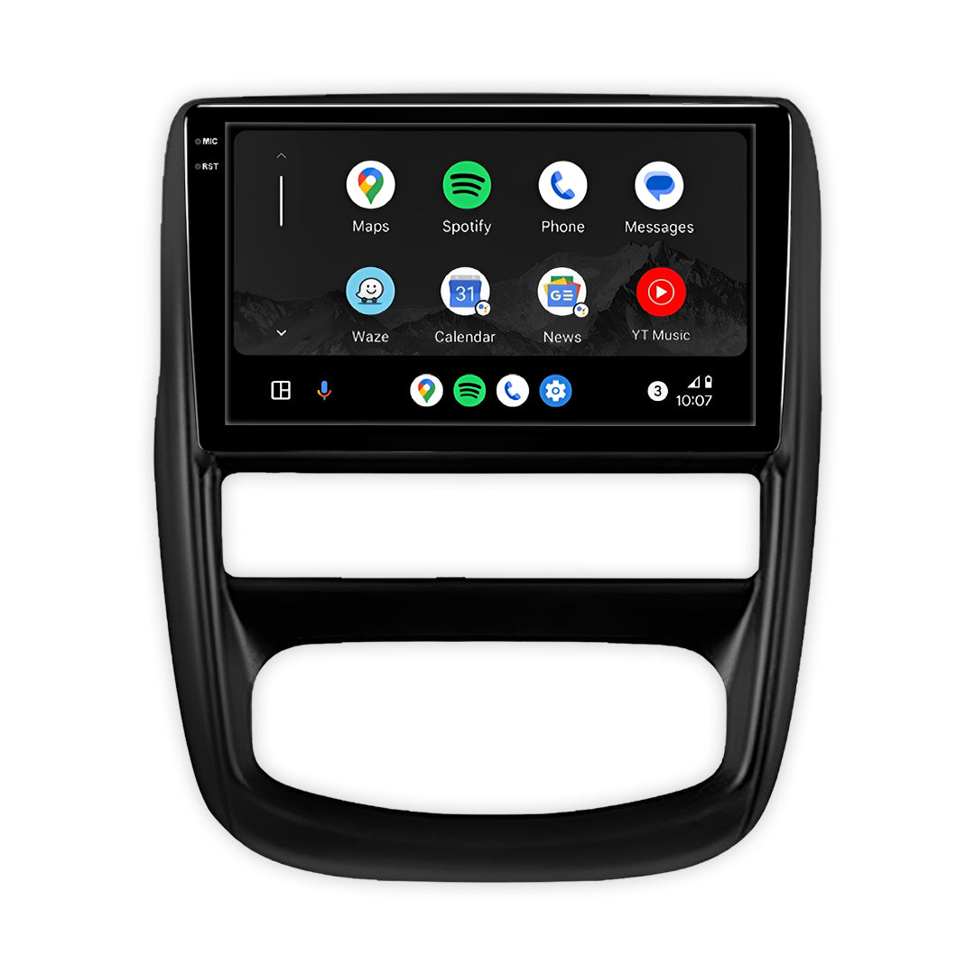 Renault Duster Gen 1 (2010 - 2015) 9" Wireless Android 16 Head Unit for Apple CarPlay / Android Auto