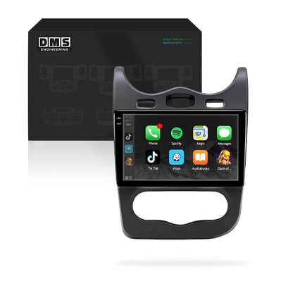 Renault Sandero Gen 1 (2009 - 2014) 10" Wireless Android 16 Head Unit for Apple CarPlay / Android Auto