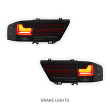 Toyota LandCruiser LC300 (2021 - 2025) Sequential Smoked Full LED Inner and Outer Tail Lights LH + RH