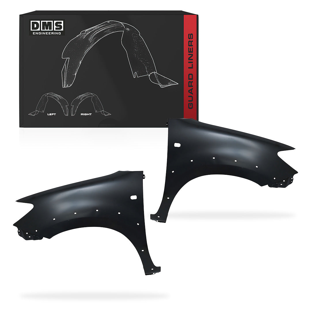 Toyota HiLux N70 (2005 - 2011) Primed Guard With Flare holes LH + RH