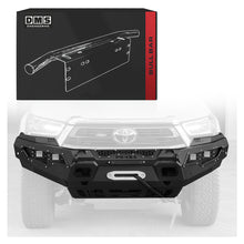 Toyota HiLux N80 (2015 - 2020) Viking Odin Steel Bull Bar + LED Lights