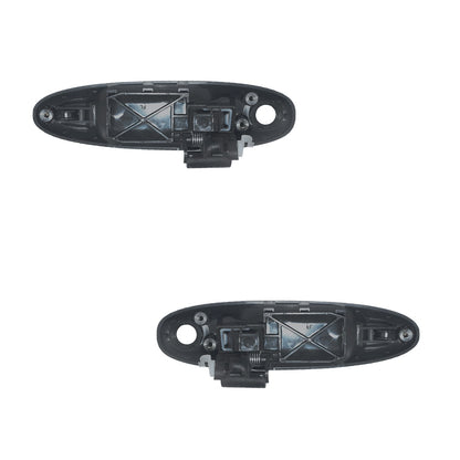 Toyota LandCruiser J100 Series (1998 - 2007) Front Full Black Outer Door Handles LH + RH