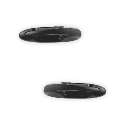 Toyota LandCruiser J100 Series (1998 - 2007) Rear Full Black Outer Door Handles LH + RH