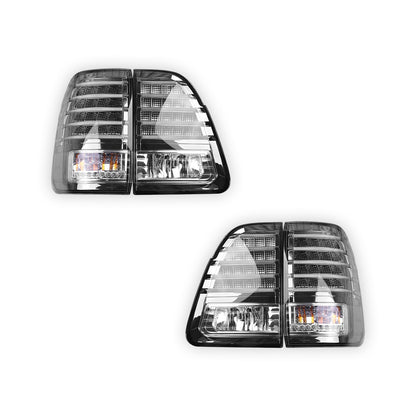 Toyota LandCruiser 100 Series (1998 - 2007) Inner and Outer LED Tail Lights LH + RH