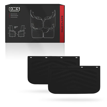 Universal Heavy Duty Truck Black Mud Flaps