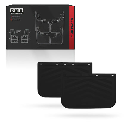 Universal Heavy Duty Truck Black Mud Flaps