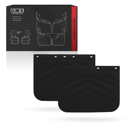 Universal Heavy Duty Truck Black Mud Flaps