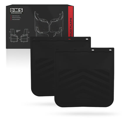 Universal Heavy Duty Truck Black Mud Flaps