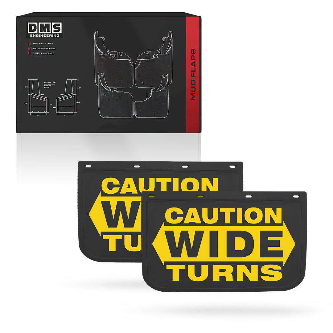 Universal Heavy Duty Truck Wide Turns Mud Flaps